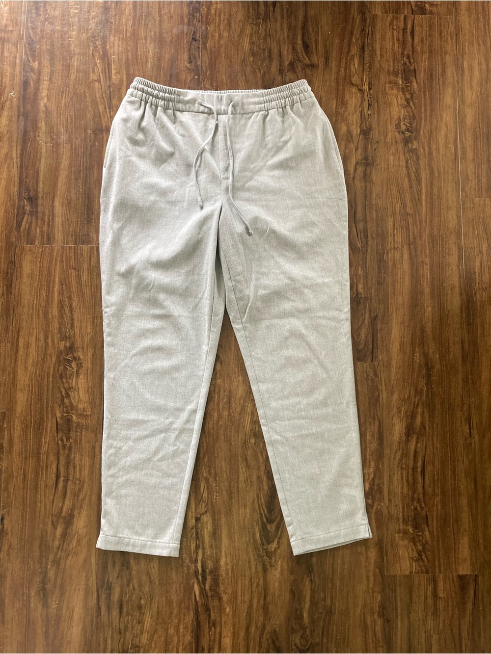 Old Navy Light Gray Women's Drawstring Jogger Pants